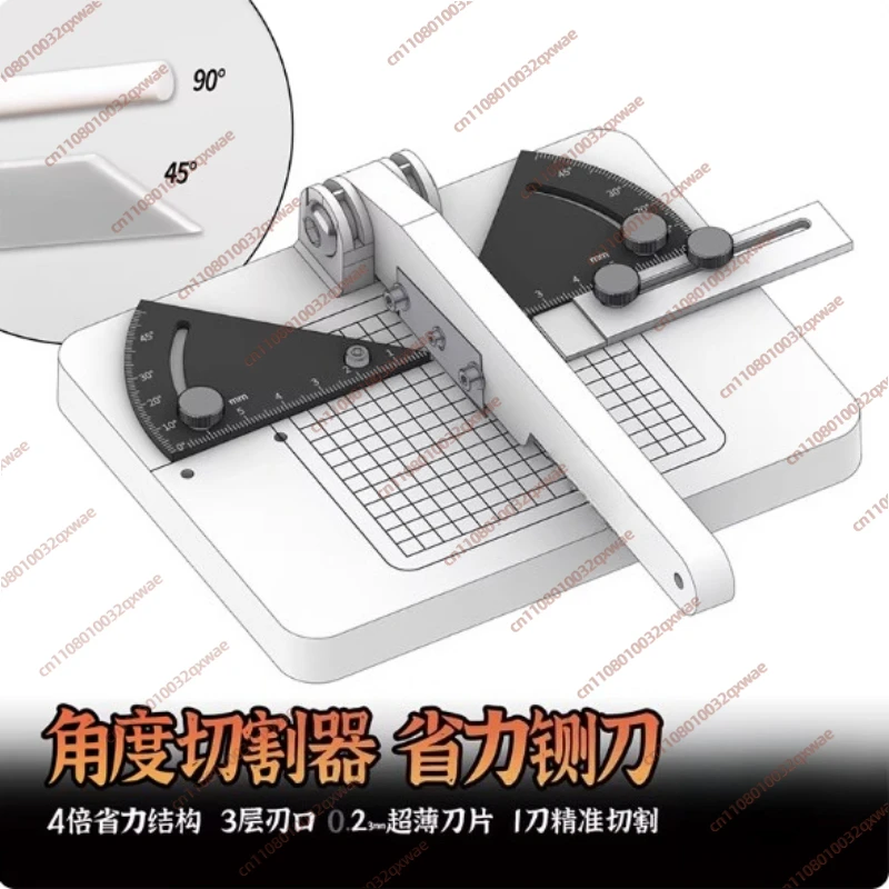 Ship Model Manufacturing Construction Tools Sailing Deck Slicer New Manual Angle Knife Hull Wood Strip Cutting Machine