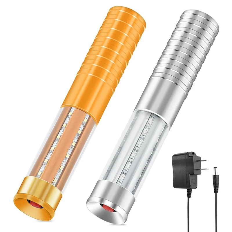 2PCS LED Strobe Baton Light Bright Rechargeable LED Light Club Signs For Bottle Service Reusable Nightclub Parties