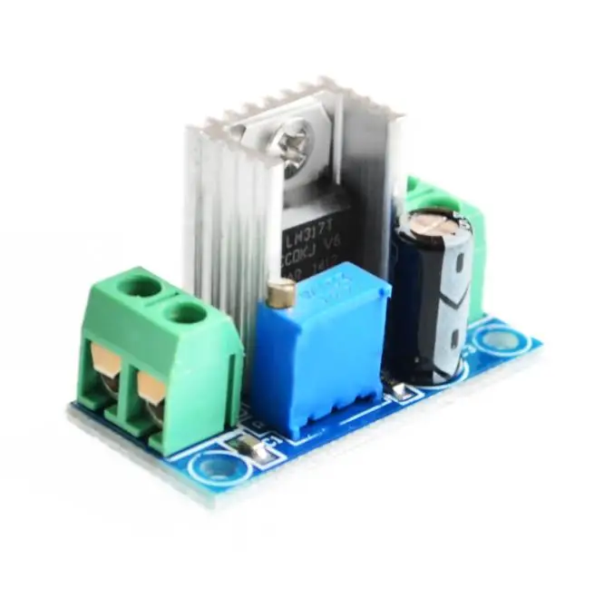 

New LM317 DC-DC step-down DC converter circuit board power supply module 1pcs