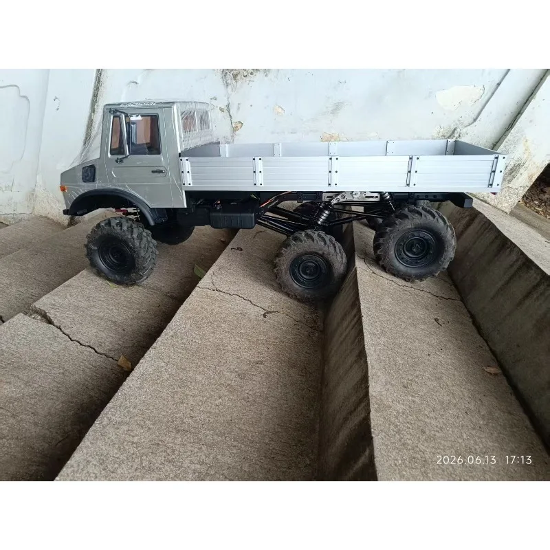 For CROSSRC EMO XXL 1/6 Scale RC Crawler Matel Tandem Suspension Upgrade, Walking Beam Style, Dump Truck Bed, Bolt-On Mod Part
