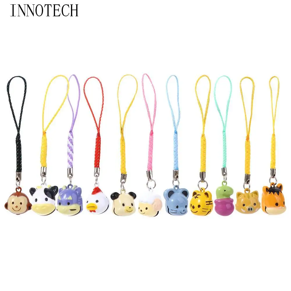 

Novelty Gift Bell Pendant Cartoon Animal Series Bear Bunny Mobile Straps Phone Dolls Phone Bell Straps Phone Lanyard