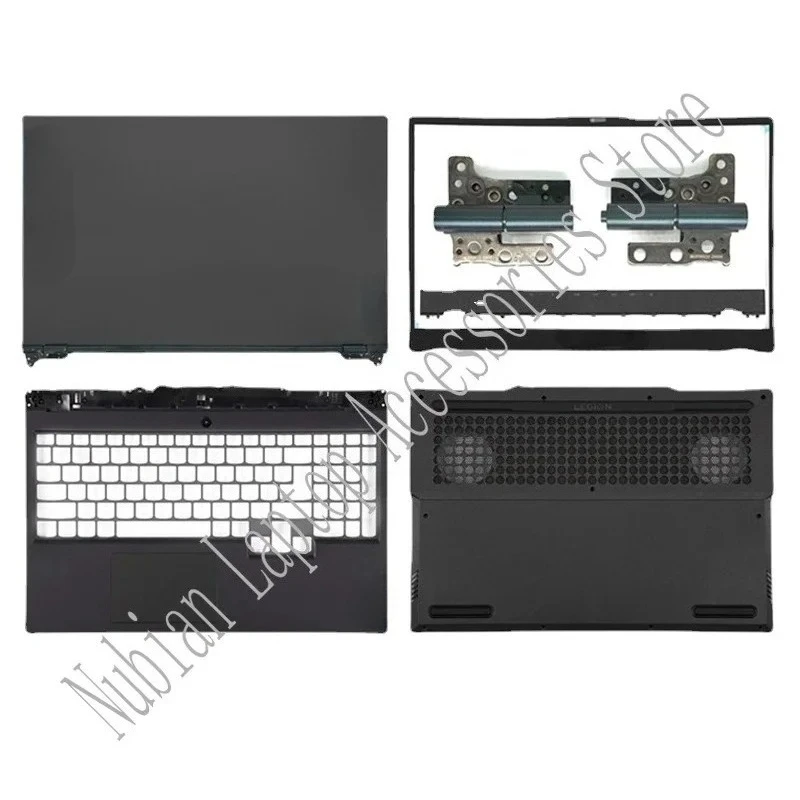 

Новинка для ноутбука LEGION 5, 15IMH05H 15ARH05H 15ARH05 Y7000 Y550-15, задняя крышка ЖК-дисплея, передняя панель, петли, упор для рук, нижняя часть корпуса