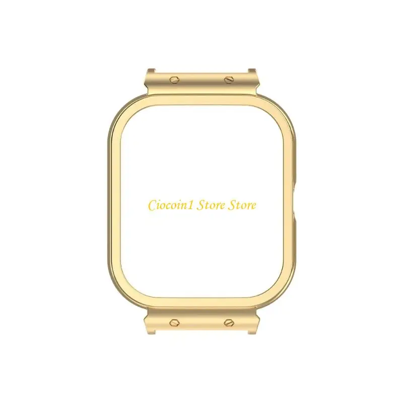 A3PC Smartwatch Cover Cover Frackproof Housing for IQOO Watch Frame Case 20mm Belt Belt Connector Shellproof Shell #6