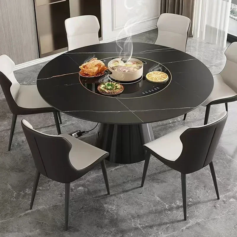 

Скандинавская кухонная мебель, современный выдвижной обеденный стол, акцент, роскошная обеденная уличная домашняя бесплатная доставка, Mesa Extensible Comedor