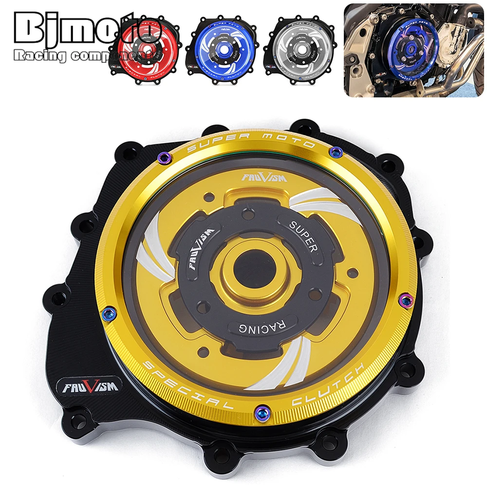 

CNC Engine Racing Clear Clutch Cover Protector Guard For BMM F750GS F850GS F900XR F750 F850 GS F900 XR 2018 2019 2020 2021