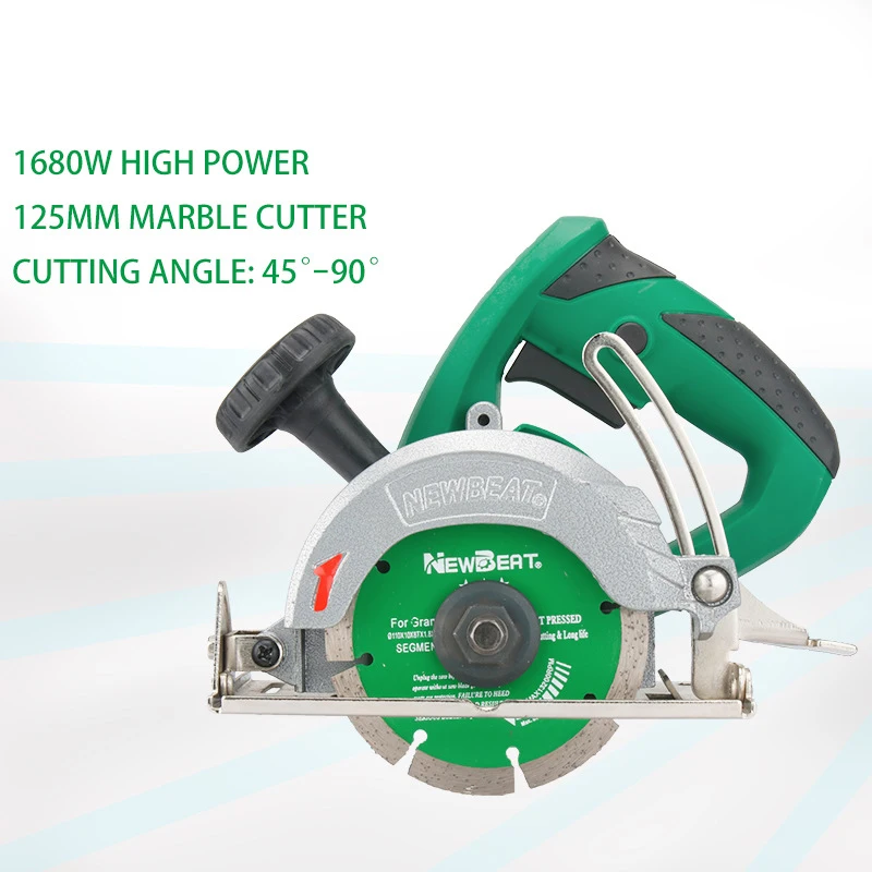 NBT-MC-125AX Electric Circular Saw 7-inch Handheld Inverted Table Saw Woodworking Tool 1680W Cutting Machine