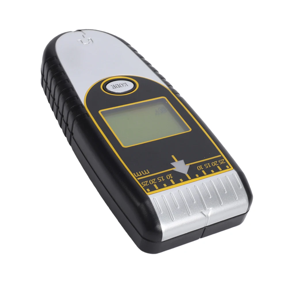 7-in-1 Wall Detection Tool for Wood Joist Center Edge Metal Pipe Live AC Wire Detection with Backlit LCD and Auto Power Off