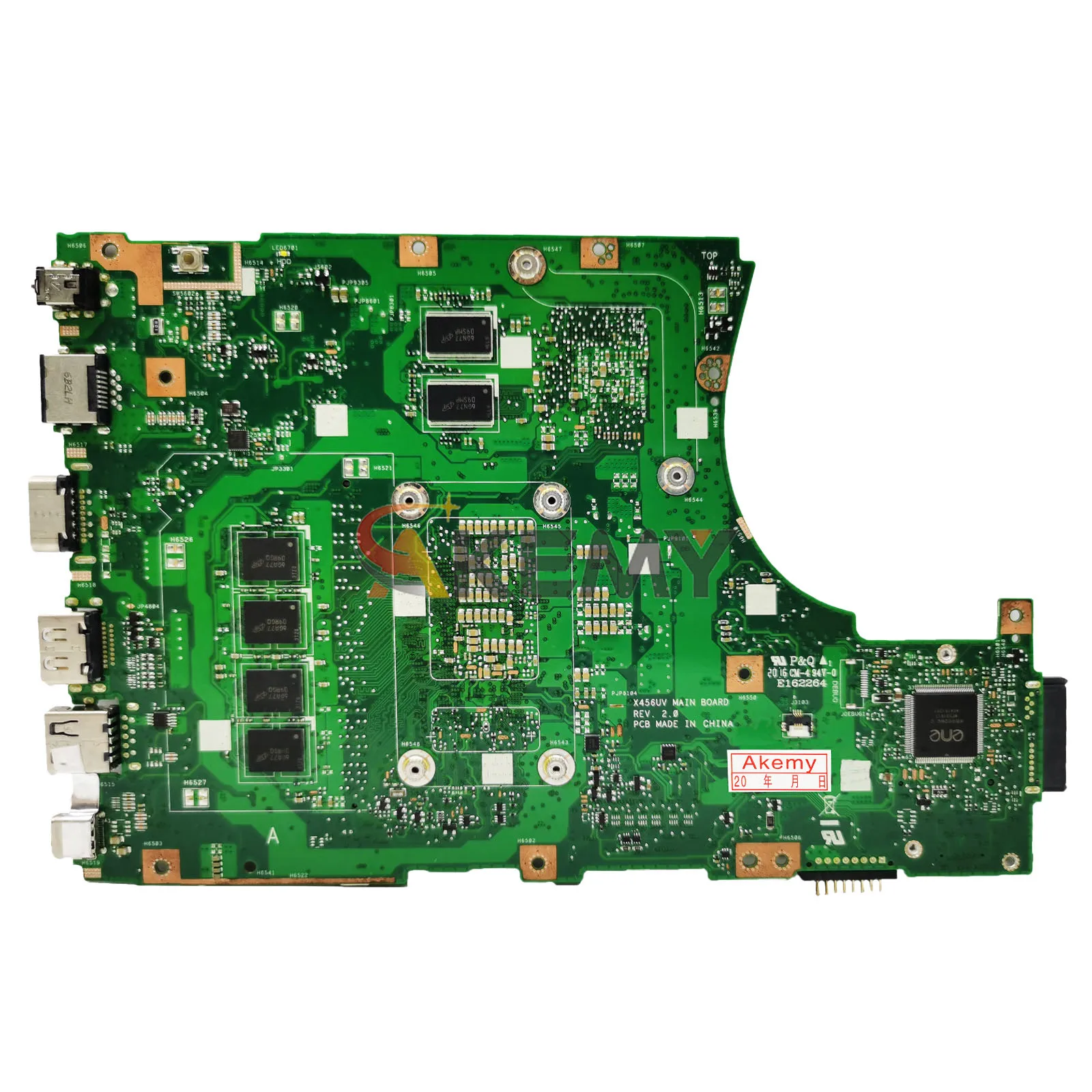 X456UV Laptop Moederbord Voor ASUS R457U X456UB F456U X456UVK X456UJ X456UQK X456UF X456UAK X456UQ X456U Moederbord I3 I5 I7 CPU