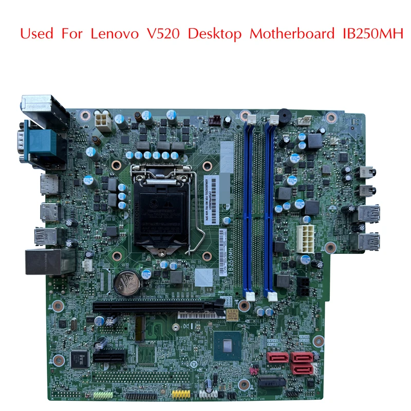 00XK255 Used For Lenovo V520 Desktop Motherboard IB250MH HDMI+DP+VGA Intel B250 LGA1151 6th 7th DDR4 100% Tested