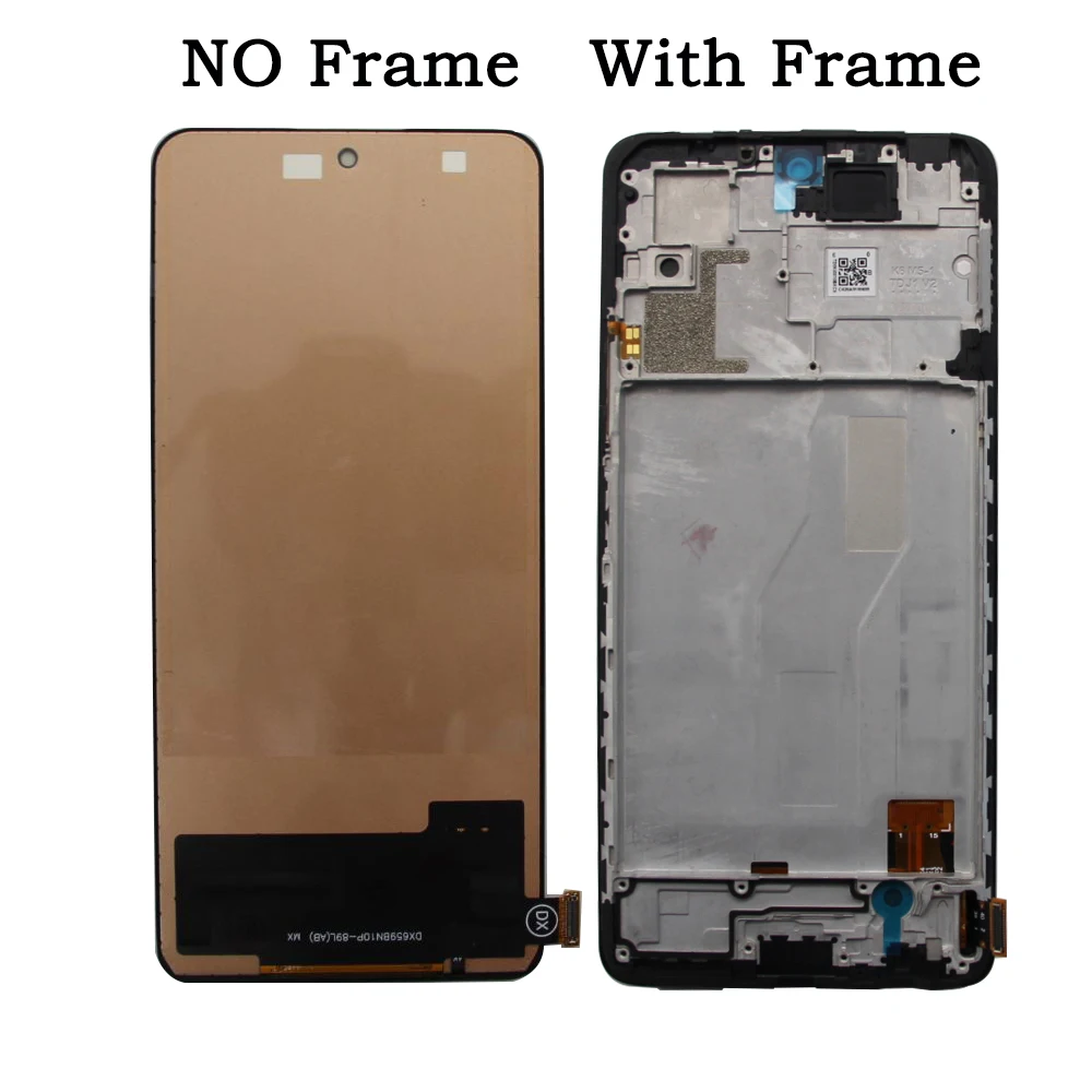 AMOLED Screen for Xiaomi Redmi Note 10 Pro Lcd Display Digital Touch Screen for Redmi Note 10 Pro M2101K6G M2101K6R Replacement