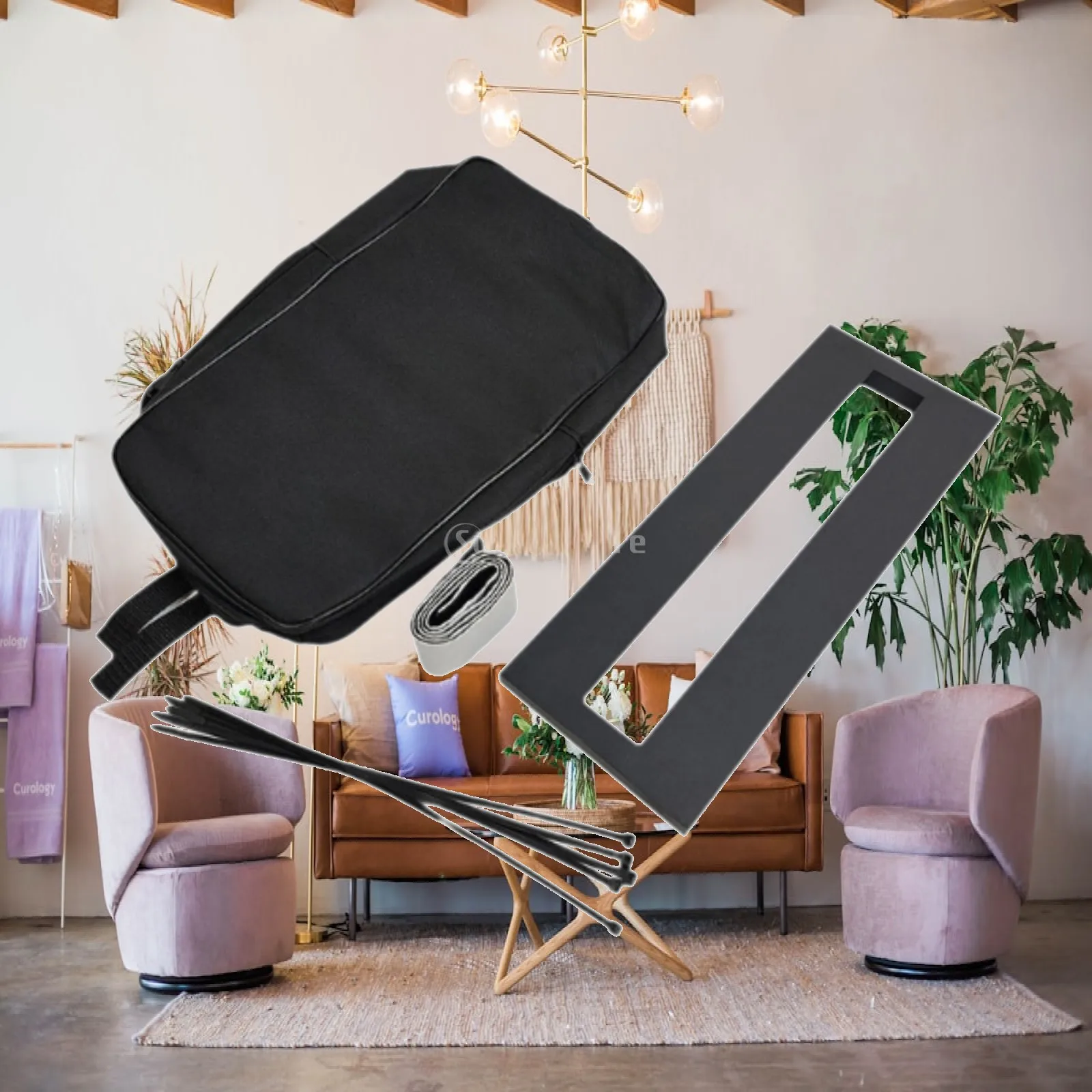 Guitar Pedal Board Universal Sturdy Portable Pedalboard with Storage Bag with Carry Bag for Guitar Bass Musical Instrument Parts