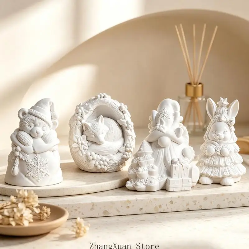 3D-Weihnachtsgießform für Weihnachtskerzenherstellung und Bastelprojekte 3XUF – Detail 8