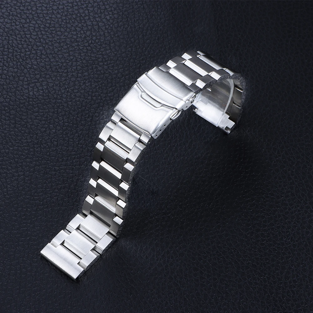 18 19 20 21 22 23 24 mm Edelstahl-Uhrenarmband für Samsung Galaxy Armband Metallarmband für Huawei GT3 Pro 46 42 mm