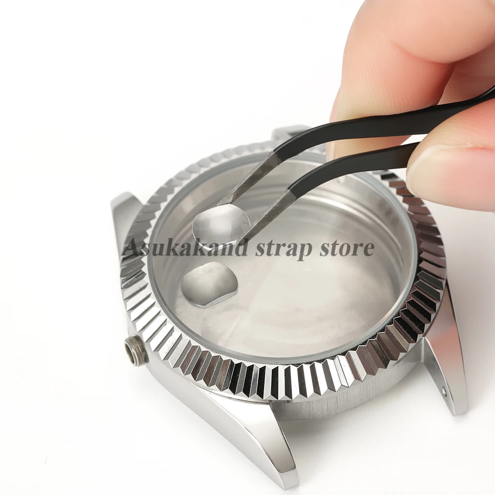 Sapphire Mineral Glass Magnifier Tool Calendar Convex Lens for Date Window High Transparency Watch Crystal Glass Multiple Sizes