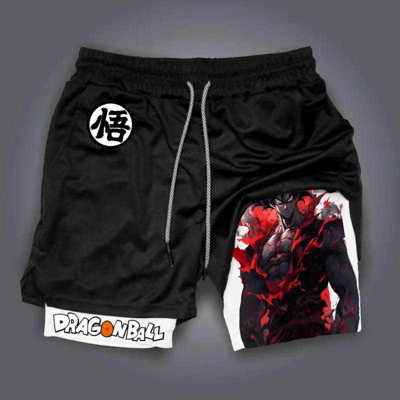 

Sweat-Wicking & Lightweight for Cosplay & Gym 2025 Authentic DBZ Athletic Shorts - Official Shonen Jump Collection