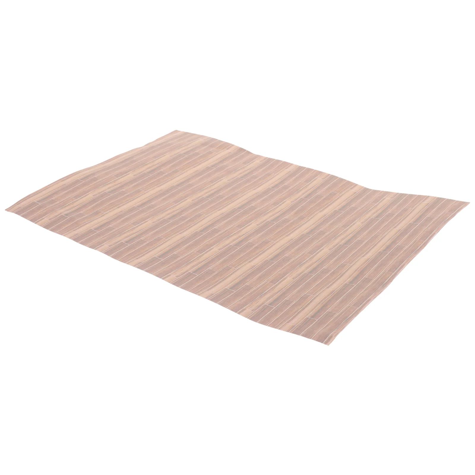 Accessoires pour maison de poupée, papier de sol vif, durable, utilisation sûre, mini décoration de sol pour maison, lisse, multi, 12 pièces