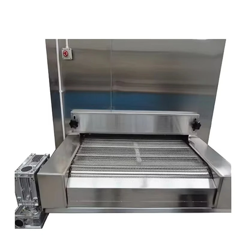 Tunnel Type Automatic Blast Freezer Machine for Diced Fruit Vegetable Processing Custom