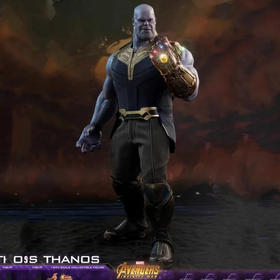 Originale Ht Hottoys 1/6 Avengers 3 Thanos Mms479 Action Figures periferiche di animazione regalo modello di ornamento soldato da collezione