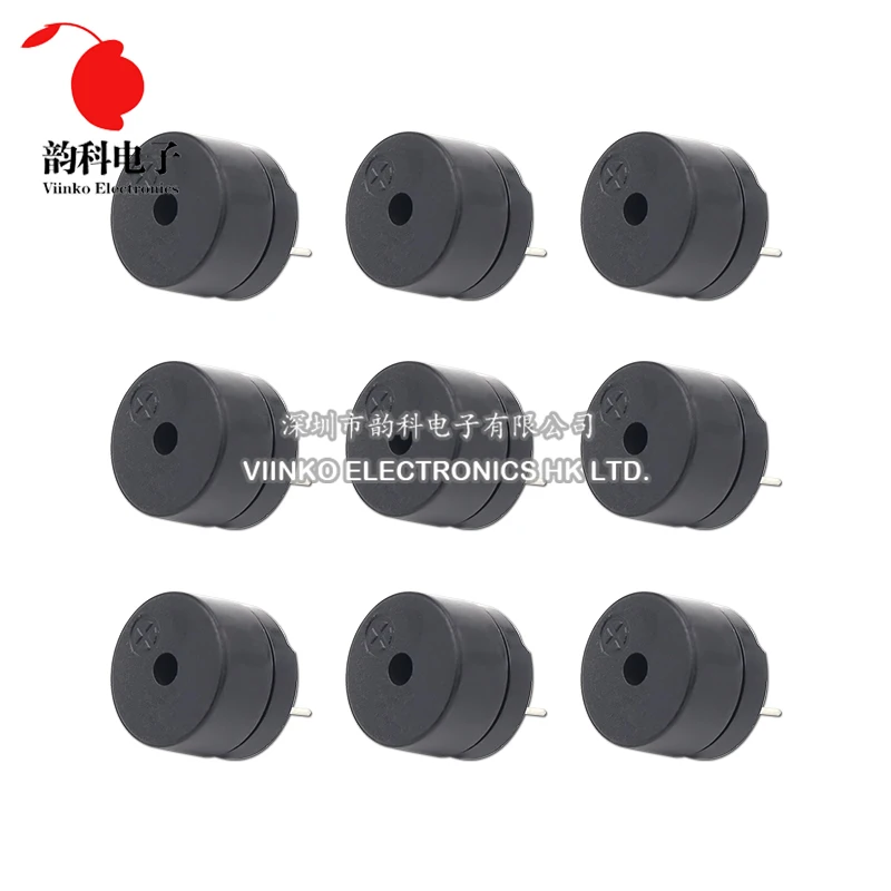 10-20Pcs Universal passive buzzer 12805 AC / 2KHz 3V 5V 12V Universal electromagnetic impedance 16 ohms