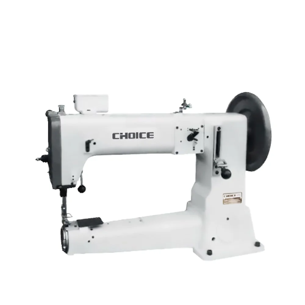 Single Needle GC441 Cylinder Bed Compound Food Sewing Machine With Semi Rotary Large Capacity Shuttle For Extra Heavy Materials