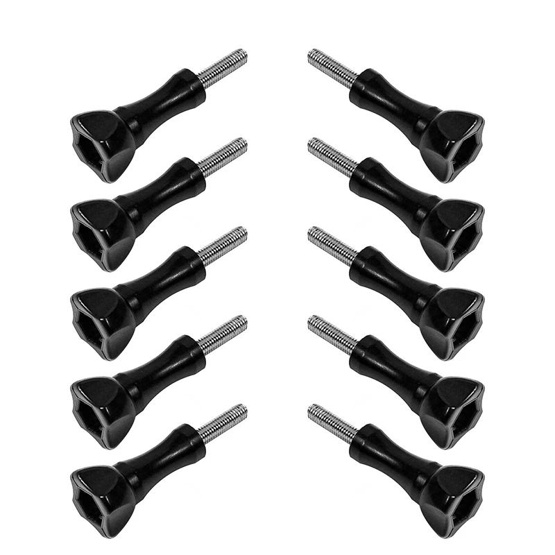 1/10Pcs Long Thumbscrew Set Compatible for GoPro 13 12 11 10 9 8 Sport Cameras Easily Tighten and Loosen Screws Stainless Steel