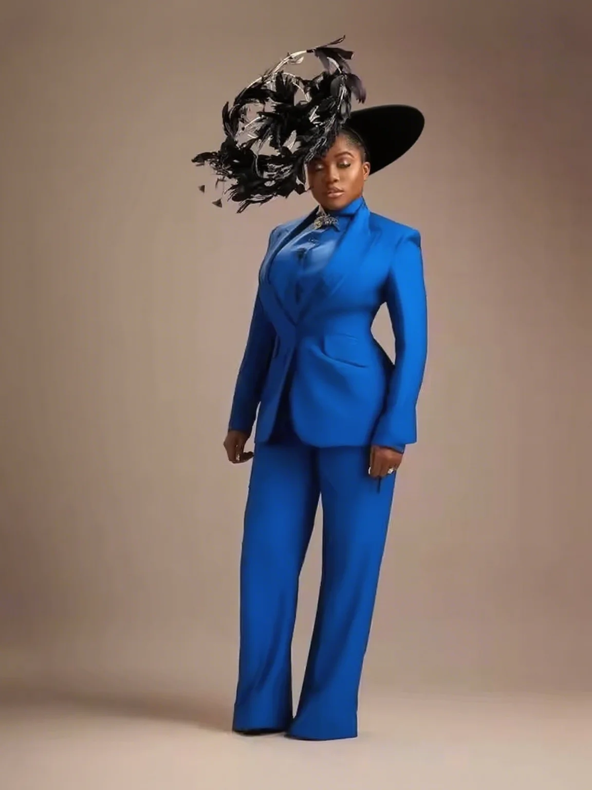 Abiti vintage per la madre della sposa 2 pezzi Abiti blazer tascabili taglie forti Abiti personalizzati per ospiti di nozze Abiti da ballo per feste