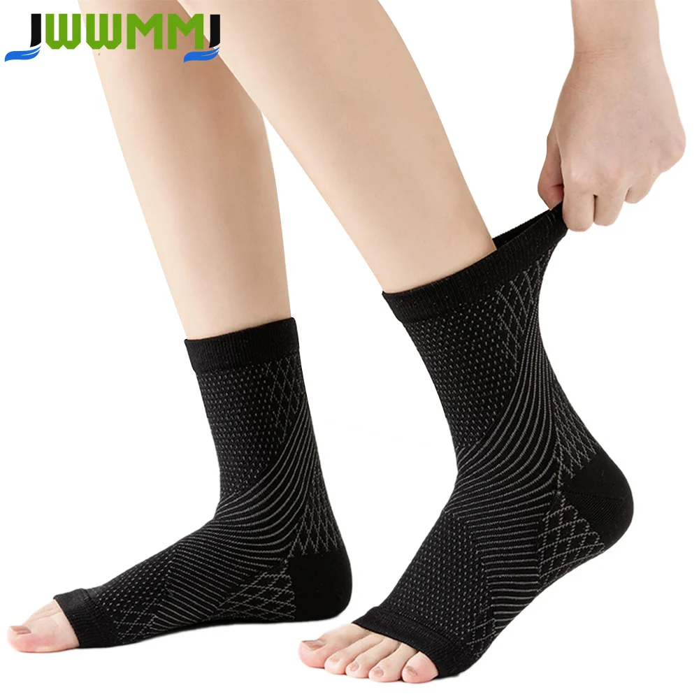 1 Paar Knöchelbandage, Knöchelstütz-Kompressionsbandage für Männer und Frauen, bei Fußschmerzen, verstauchtem Knöchel, zur Genesung, für Sport