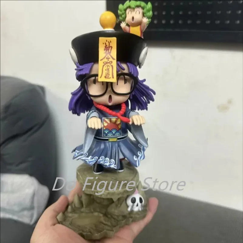 23cm Dr. Slump Anime Figure Arale Cos Statue Of Liberty Figures Cute Pvc Statue Model Doll Collection Desk Decoration Toy Gifts