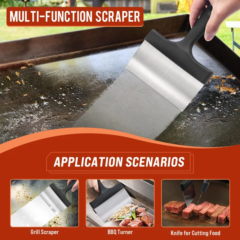 Thumbnail 2 - #6 Trending Grill Scrapers Right Now