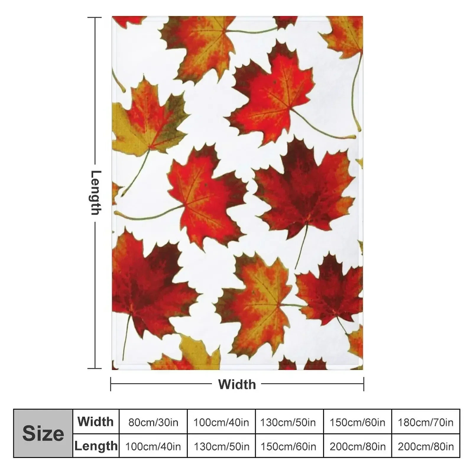 Autumn photo motif leaves, great autumn friends outfits, popular leaf patterns Throw Blanket