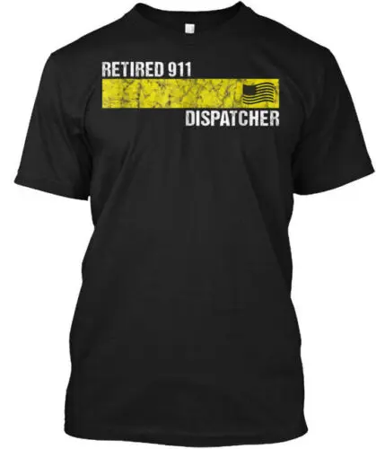 911 Dispatcher Retirement Tee T-Shirt Made in the USA Size S to 5XL