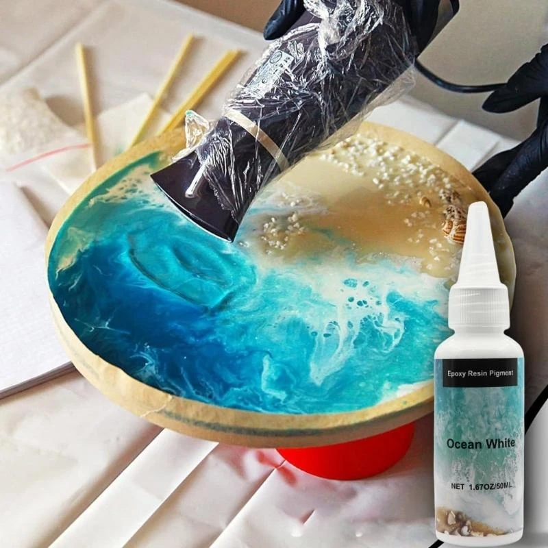 

Multipurpose 50g Elegant Stylish Resin Pigment Pastes Fashion Accessory for Ocean Waving and Jewelry Making Designs