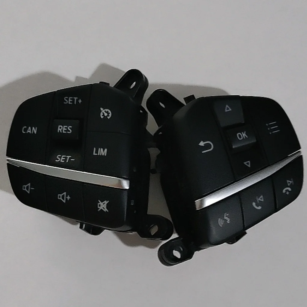 

For Ford MK4 Fiesta 2019 2020 Cruise Control Button CAN LIM Car Steering Wheel Speed Limited Audio Volume Switch Buttons