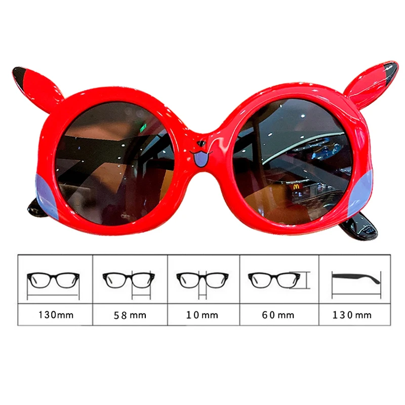 New Children Cute Cartoon Personality SunglassesStreet Shooting UV400 Boys Outdoor Sun Protection Glasses Kid Classic Eyewear