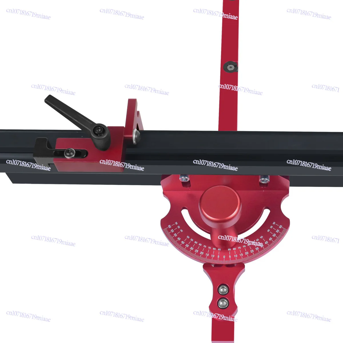 Woodworking pusher push handle backer newly upgraded dial type semi-circular square handle inverted table saw bakelite milling
