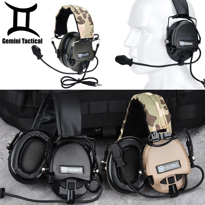 Tactical Noise Reduction Sordin Headset MSA Outdoor Shooting Earphone Airsoft Hi-Threat Tier Military Hunting Headphone U94 PTT