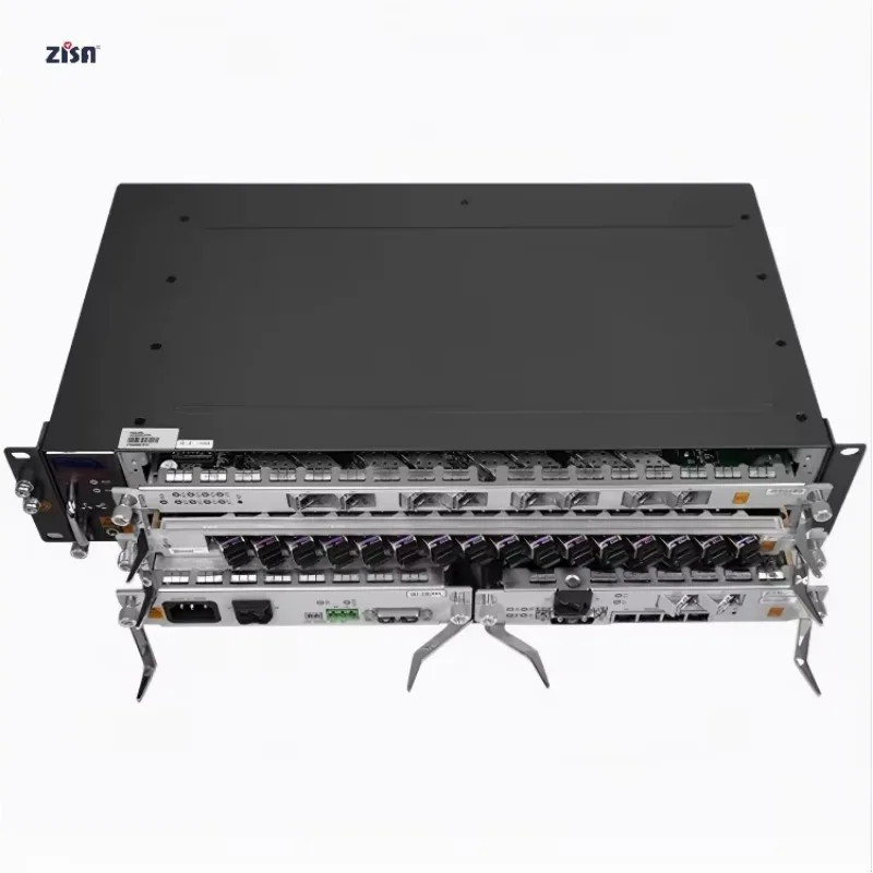 C320 Olt Mini Chassis Optical Line Terminal 8Port 16port OLT Used for Fiber OpticNetwork10G for FTTH in stock