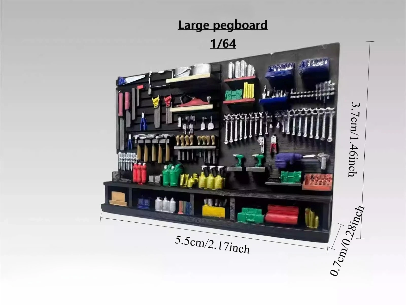 1/64 Diorama Workbench Model W - огляд і ціна Workshop Tools Toy