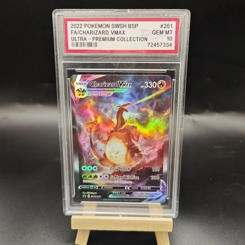 pokemon trading card game promo charizard vmax swsh261 Amazon.com: Charizard Vmax SWSH261 - Pokemon Black Star Promo - Alternate  Art Holo