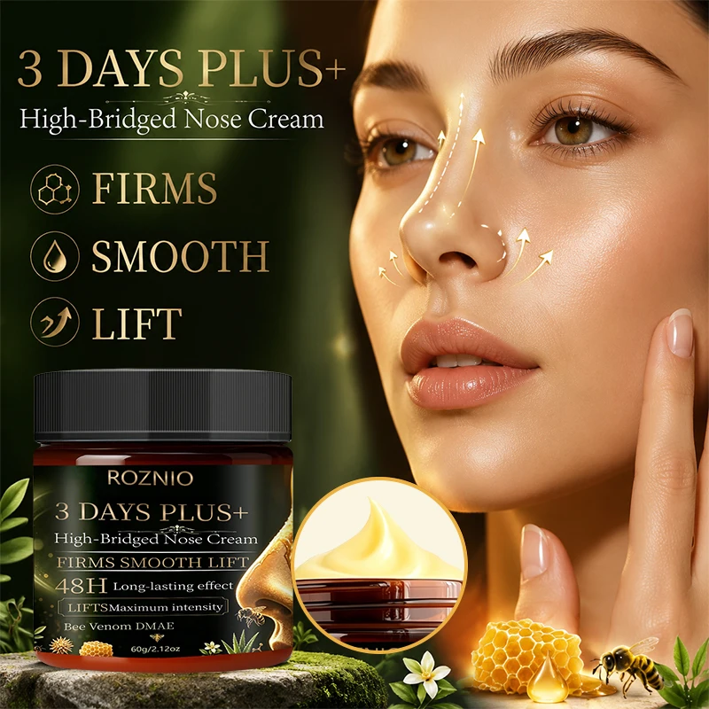 Three-Day Effective Firming Nose Cream, Tightens Nose Skin, Fine Lines, and Smooths Nose Texture, 48-Hour Long-Lasting Effect, Quickly Absorbed, Non-Greasy, Suitable for All Skin Types