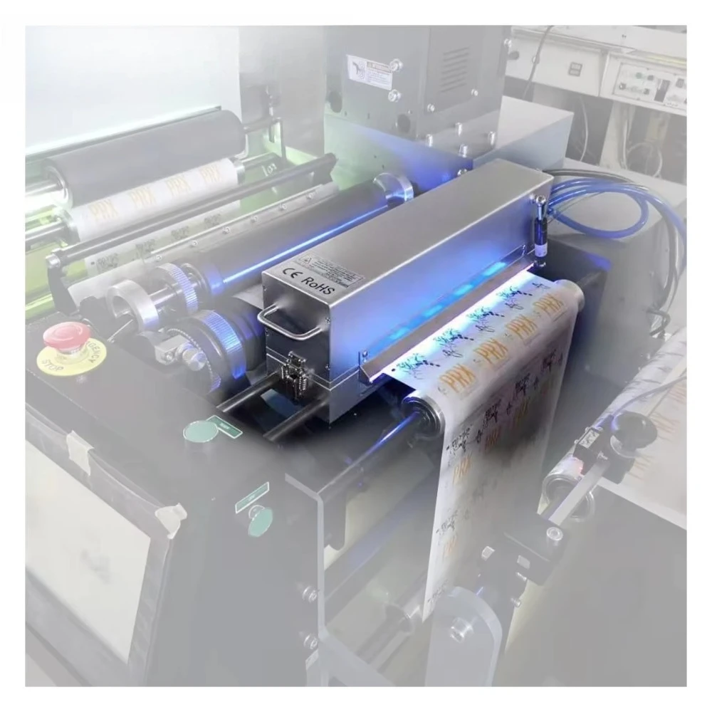 Afbeelding 4: Fabrieksuitverkoop Hoge Kwaliteit Zeskleuren UV LED Flexo Drukpers Goede Kwaliteit Post-Press Apparatuur