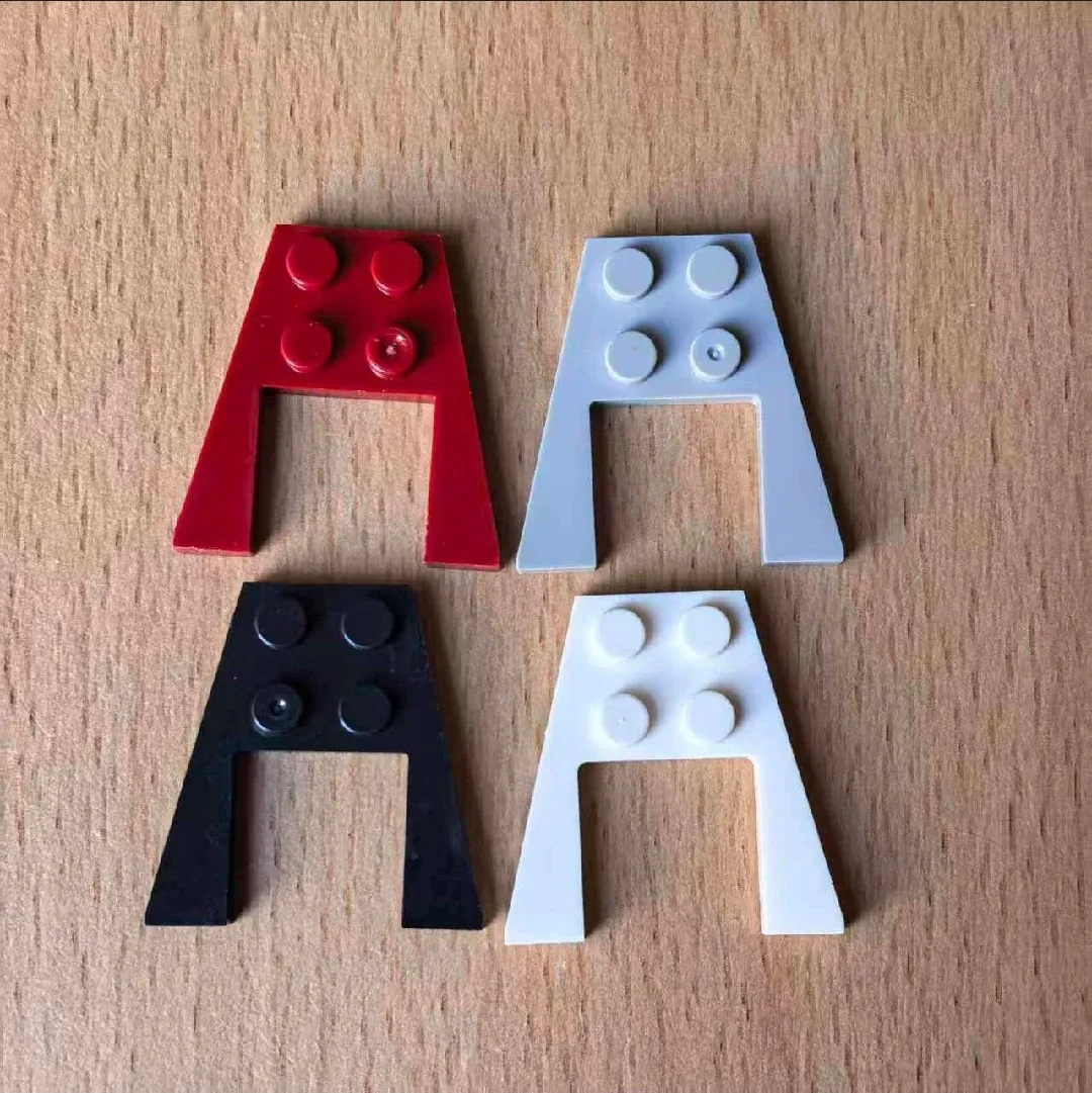 20PCS Building Blocks 43719 4x4 Wedge Plates, 90194-48183-4859 3x4 Wedge PlatesMOC Customized DIY Gift Toys