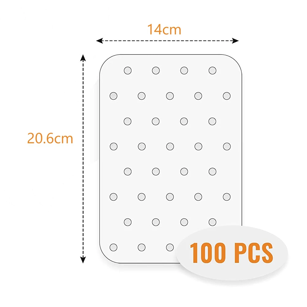 Бумага для фритюрницы A74X, пергаментные бумажные вкладыши для фритюрницы Ninja Foodi, двойная фритюрница DZ201, DZ401, бумажные вкладыши для фритюрницы