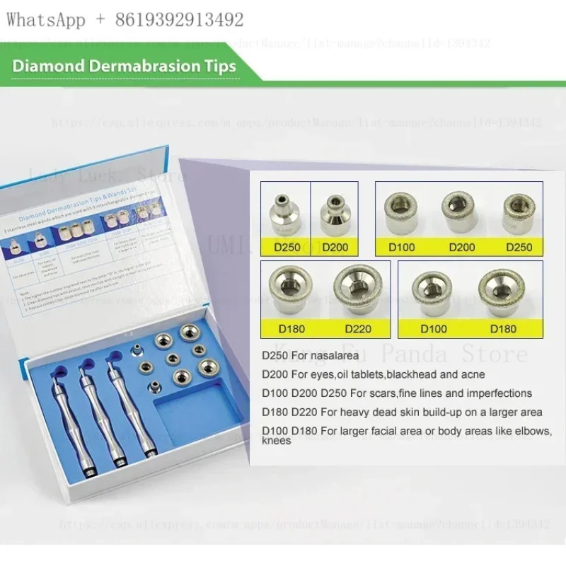 2025new رائجة البيع Hydrodermabrasion/microdermabrasion آلة تبييض البشرة/آلة تقشير الجلد الماسية لاستخدام المنتجعات الصحية #4