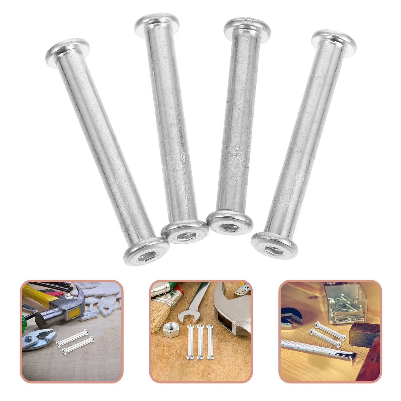 4 Pcs 고정 나사 파티오 우산 홀더 교체 손잡이 손 조임 배럴 너트 야외 가구 내구성