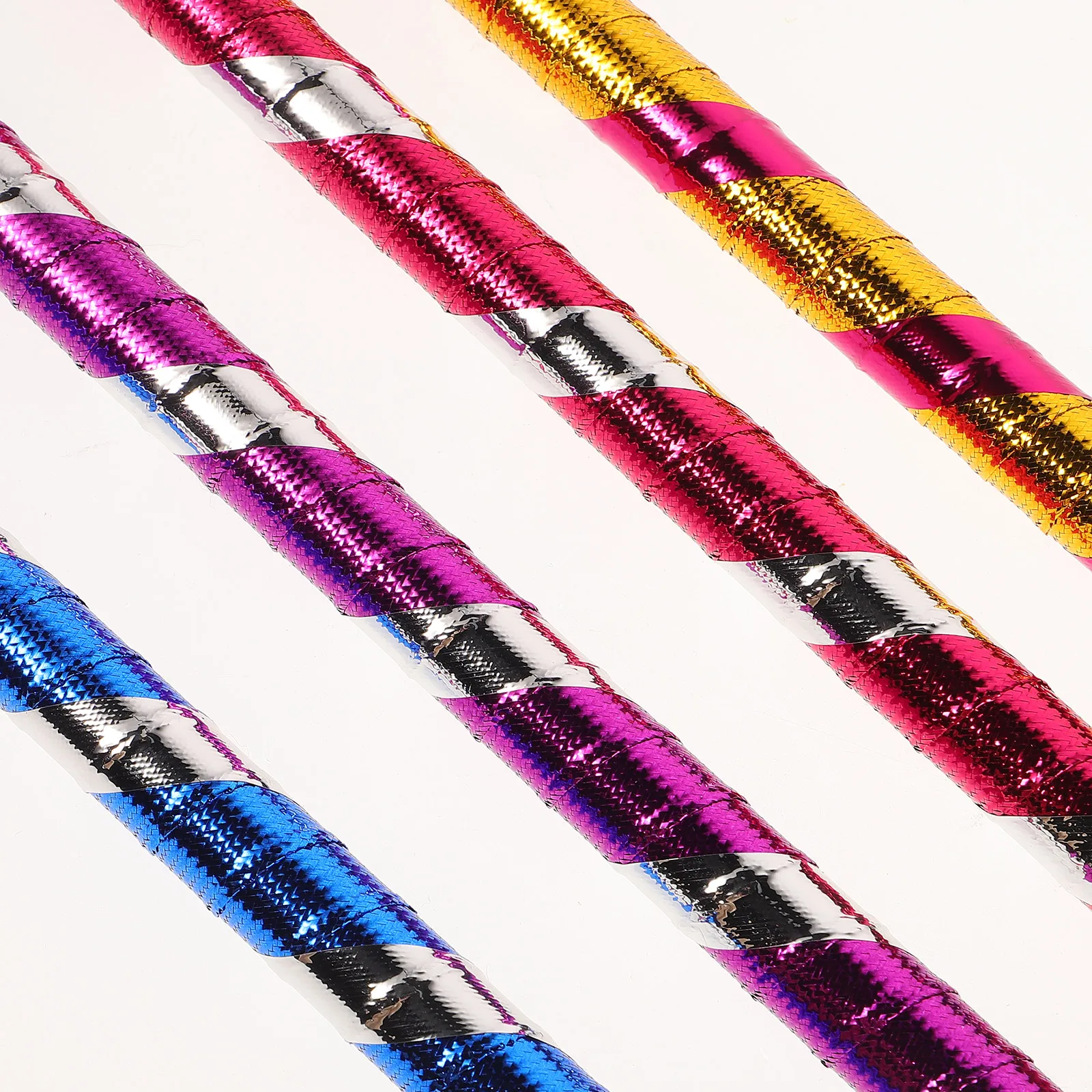 

5pcs Two Color Crutches Jazz Dance Props Stage Walking Stick For Belly Dance Carnival Party Photography