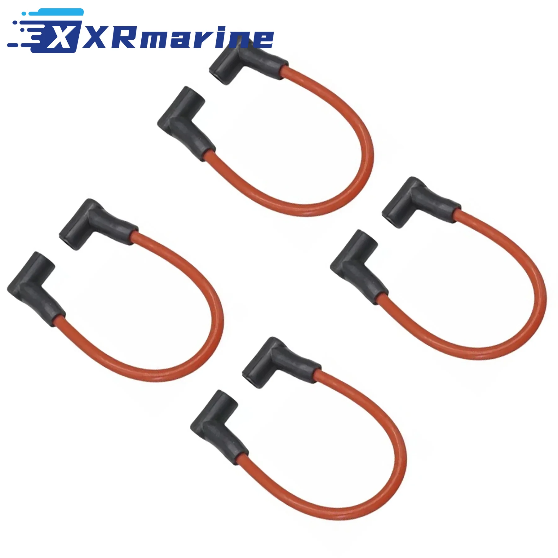 12'' Spark Plug Ignition Coil Wire 582365 Fits OMC Johnson Evinrude V4 V6 Outboard Engines 0582134 0582135 0777703 18-8818-1