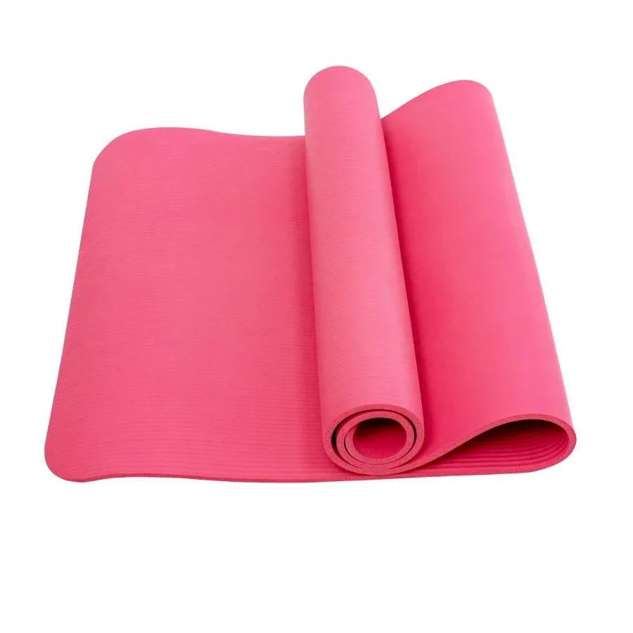 Extra Thick Yoga Mat 31.5"X72"X0.39" Thickness 9mm -Eco Friendly Material- With High Density Anti-Tear Exercise Bolster