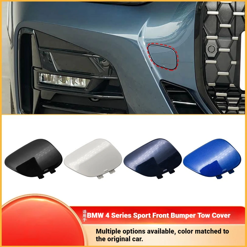 For BMW 4 Series M Front Bumper Trailer Cover G22 G23 Front Bumper Traction Hook Hole Cover 51119854253