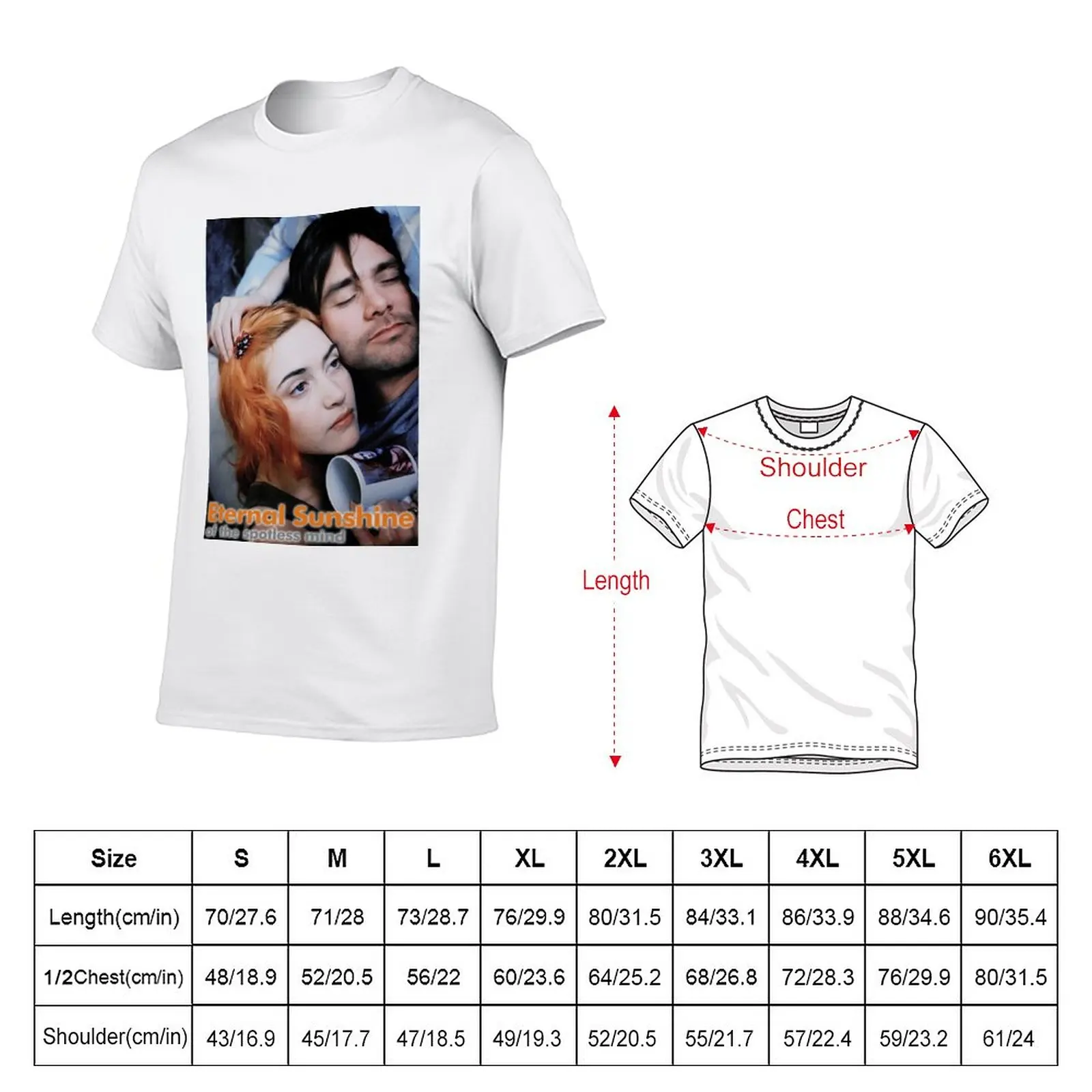 ETERNAL SUNSHINE OF THE SPOTLESS MIND MOVIE T-Shirt cute clothes blank t shirts plain t-shirt mens clothes